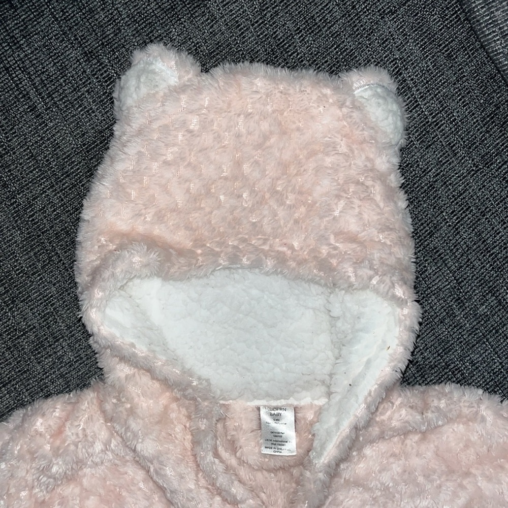 Baby Girl Plush Robe - Picture 5 of 6